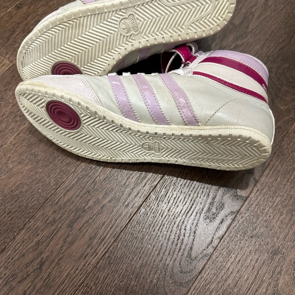 Adidas high tops. Worn only a couple times. - Picture 2 of 3